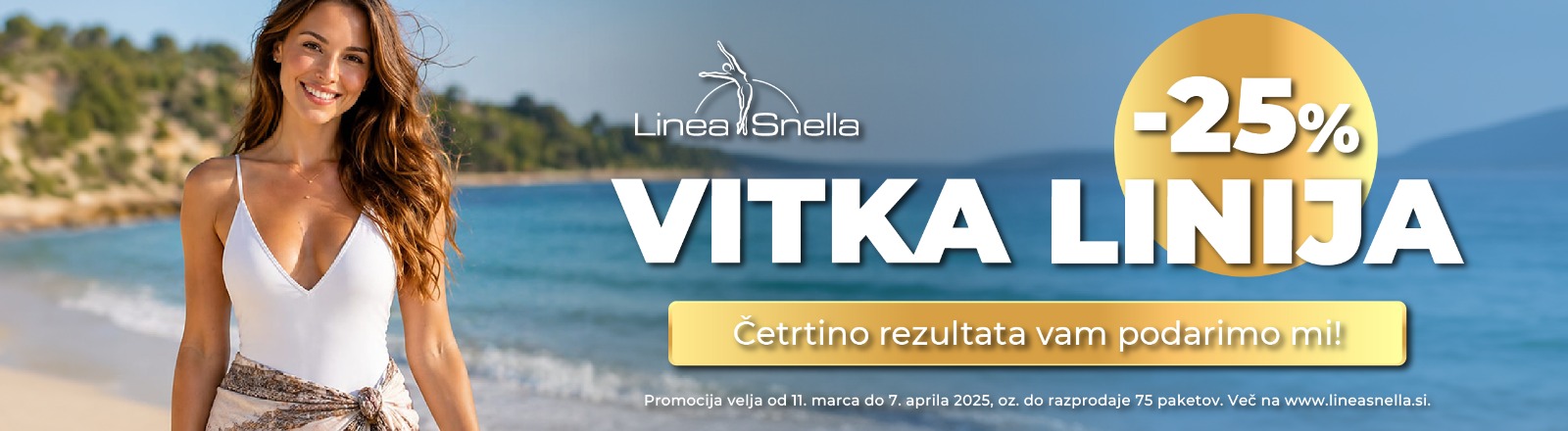 Izgubite še 2 konfekcijski številki do poletnega dopusta – 100% pisno zajamčeno